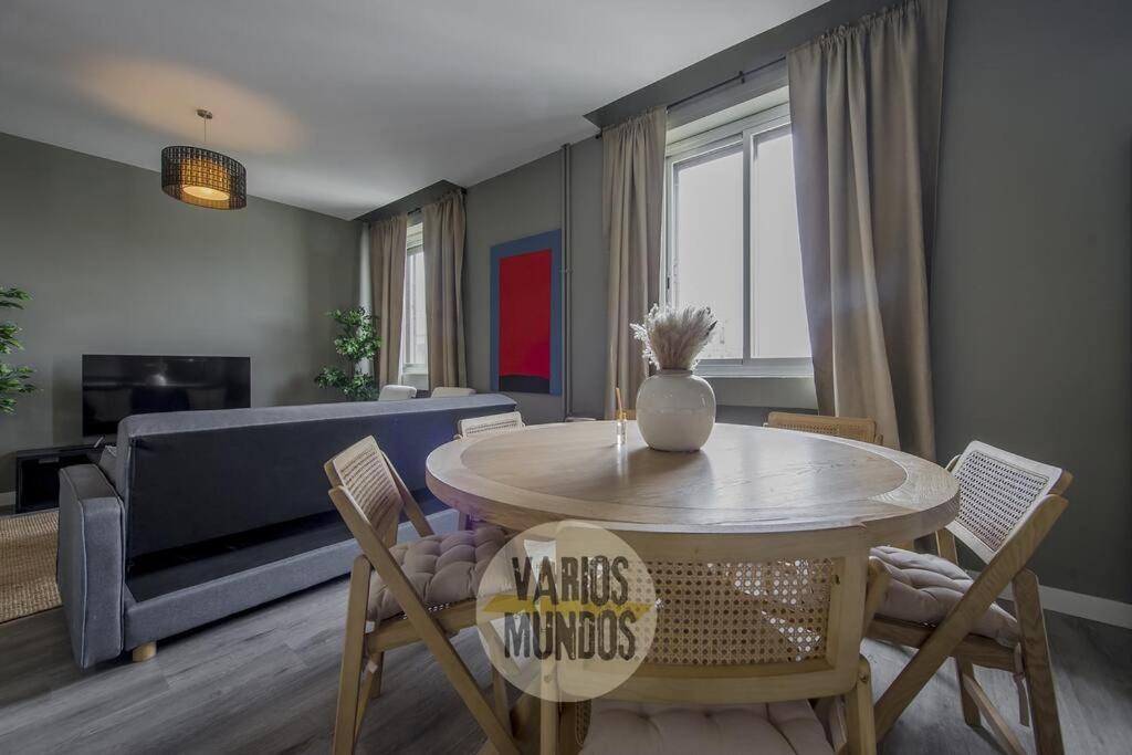 Luxury&Cool 9Pax Con Vistas Al Centro De Madrid Appartamento Esterno foto